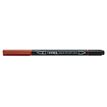 Lyra Aqua Brush Duo - Feutre pinceau double pointe - rouge indien
