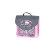Cartable CHACHA Leo 36 cm - 2 compartiments - rose - Kid'Abord