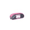 Trousse haricot CHACHA Leo - 2 compartiments - rose - Kid'Abord