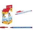 BIC Cristal SOFT - 50 Stylos à bille - rouge - 1.2 mm