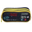 Trousse rectangulaire Phileas Game on - 2 compartiments - bleu marine - Bagtrotter