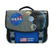 Cartable NASA 41 cm - 2 compartiments - gris - Bagtrotter