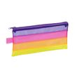 3135259797313-Trousse Happy Fluo - 1 compartiment - disponible dans différentes couleurs transparentes - Viquel--1