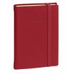 Agenda à élastique Silk - 1 jour par page - 12 x 17 cm - bordeaux - Quo Vadis
