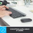 5099206086463-Logitech MK470 - Ensemble clavier et souris sans fil - ultra fin - Azerty - graphite--8