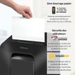 043859763801-Fellowes Powershred LX200 - destructeur de documents coupe croisée mini-cut - 12 feuilles - Corbeille 2--4