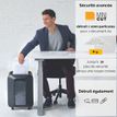 043859763801-Fellowes Powershred LX200 - destructeur de documents coupe croisée mini-cut - 12 feuilles - Corbeille 2--8