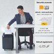043859763825-Fellowes Powershred LX210 - destructeur de documents coupe croisée mini-cut - 16 feuilles - Corbeille 2--9