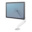 Fellowes Platinum series - Bras porte écran simple réglable -  fixation sur bureau - blanc