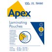 Fellowes Apex - 100 pochettes de plastification A4 (216 x 303 mm) - 100 microns