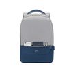 4260403578292-RIVACASE Prater - Sac à dos connecté pour ordinateur portable 15,6" - gris/bleu nuit--13