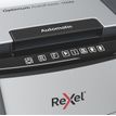 5028252613880-Rexel Optimum Auto+ 100M - destructeur de documents coupe croisée microparticules - 100 feuilles - Cor--4