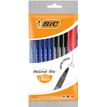 3086123672888-BIC Round Stic - Pack de 10 stylos à bille - couleurs assorties--0