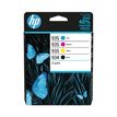 HP 934-935 Pack de 4 - noir et 3 couleurs - cartouche d'encre originale (6ZC72AE)