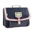 404000113614-Cartable Tann's 38 cm - 2 compartiments - Jade pois--0