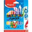Maped Color'Peps Animals - 12 Feutres - couleurs assorties