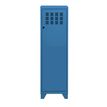 Casier de bureau avec pieds - 133 x 40 x 40 cm - bleu