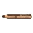STABILO Woody 3 in 1 - Crayon de couleur pointe large - marron