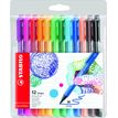 STABILO PointMax - 12 feutres d'écriture - pointe moyenne - couleurs assorties