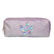 3666311000558-Trousse rectangulaire Licorne - 1 compartiment - violet - Bagtrotter--0