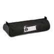 3173748246393-Trousse maxi 1 compartiment - 26 cm - noir - étiquette de personnalisation - Carpentras--0