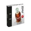 Viquel Coca-Cola - Classeur à levier - dos 70 mm - pour 500 feuilles - 2 modèles : bouteille ou canette