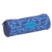 Trousse ronde Greenpack Sharky - 1 compartiment - bleu - Kid'Abord