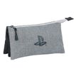 Trousse Playstation Essentials - 2 compartiments - noir et gris - Kid'Abord