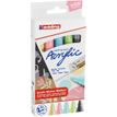 4057305030900-Edding 5100 - Pack de 5 marqueurs acryliques - jaune pastel, vert pastel, bleu pastel, anthracite, mauv--1
