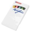 4057305030900-Edding 5100 - Pack de 5 marqueurs acryliques - jaune pastel, vert pastel, bleu pastel, anthracite, mauv--2