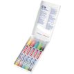 4057305030900-Edding 5100 - Pack de 5 marqueurs acryliques - jaune pastel, vert pastel, bleu pastel, anthracite, mauv--3