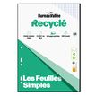 3663619096900-Bureau Vallée Recyclé - feuilles simples A4 - 300 pages - grands carreaux (Seyes) - perforées--0