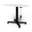 3760350282194-Bureau ELLIOT d'angle L100 - pieds noir - plateau Blanc laqué--0