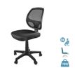 0404051195287-Fauteuil de bureau OLIVIA - sans accoudoirs - noir--0