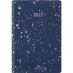 Agenda Céleste - 1 semaine sur 2 pages - 10 x 15 cm - bleu marine - Oberthur