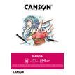 Canson Graduate Manga - Bloc dessin - A4 - 200 gr