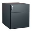 3700339991884-Caisson mobile métallique monobloc – 2 tiroirs - anthracite--2