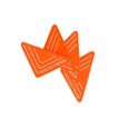 Rocketbook Beacons - 4 Balises autocollantes et réutilisables – orange
