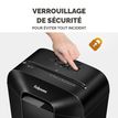 0043859771097-Fellowes Powershred LX41 - Destructeur de documents mini-cut - 8 feuilles - Corbeille 17 litres--4