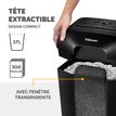 0043859771097-Fellowes Powershred LX41 - Destructeur de documents mini-cut - 8 feuilles - Corbeille 17 litres--5