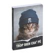 3660942079693-Agenda Funny Pets - 1 jour par page - 12 x 18 cm - chat bonnet - Exacompta--0