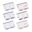 3135257463371-Agenda Fleurs Abstraites - 1 jour par page - 12 x 17 cm - rose ou bleu - Viquel--3