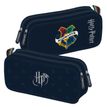 3661507527772-Trousse rectangulaire Harry Potter Collège - 2 compartiments - Hogwarts - Kid'Abord--0