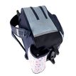 3045050442599-Sac à dos à roulettes Chipie Dots - 2 compartiments - bleu - Hamelin--1