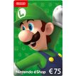 Carte Nintendo eShop 75€ - Code de téléchargement Switch