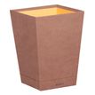 RHODIA Rhodiarama - Corbeille à papier - bois de rose - en polyuréthane
