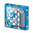 8445118047448-Coffret cadeau avec journal et stylo Sega Sonic Blue - Karactermania--0
