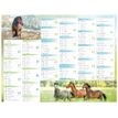 Calendrier Cheval - 7 mois par face - 40,5 x 55 cm - Oberthur