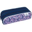 3664447148151-Trousse Les Scolaires Fille - 2 compartiments - marine - Oberthur--0