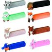 3664447150406-Trousse Peluche - 1 compartiment - avec porte clé - différents modèles disponibles - Oberthur--0